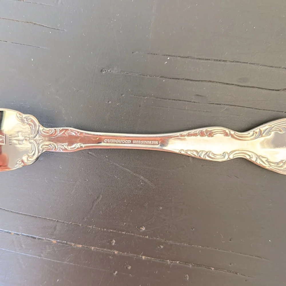 Wedgwood St Moritz 18/10 Stainless  Dinner Fork 8”  Silver Flatware